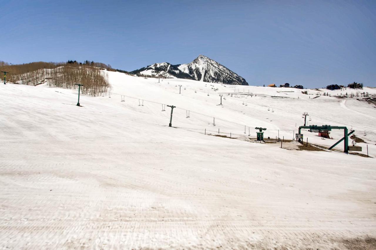 Ski-In Ski-Out 2 Bedroom Condo- Sleeps 6 People Condo Crested Butte Eksteriør billede